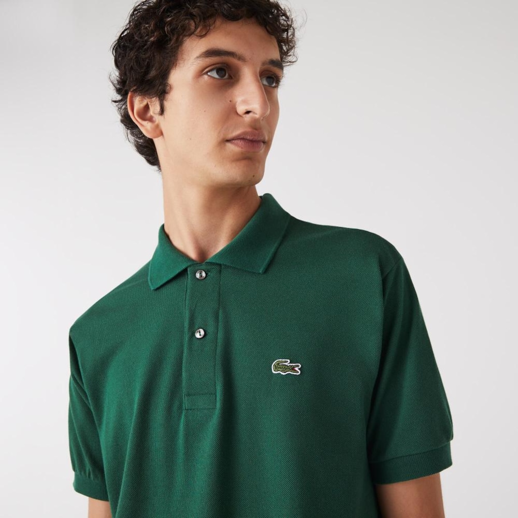 Imagem 4 do produto Camiseta Polo Lacoste Original L.12.12 – Modelagem Clássica e Respirável