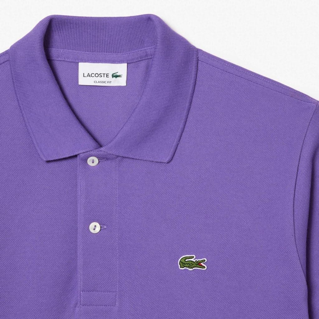 Imagem 2 do produto Camiseta Polo Lacoste Original L.12.12 – Modelagem Clássica e Respirável