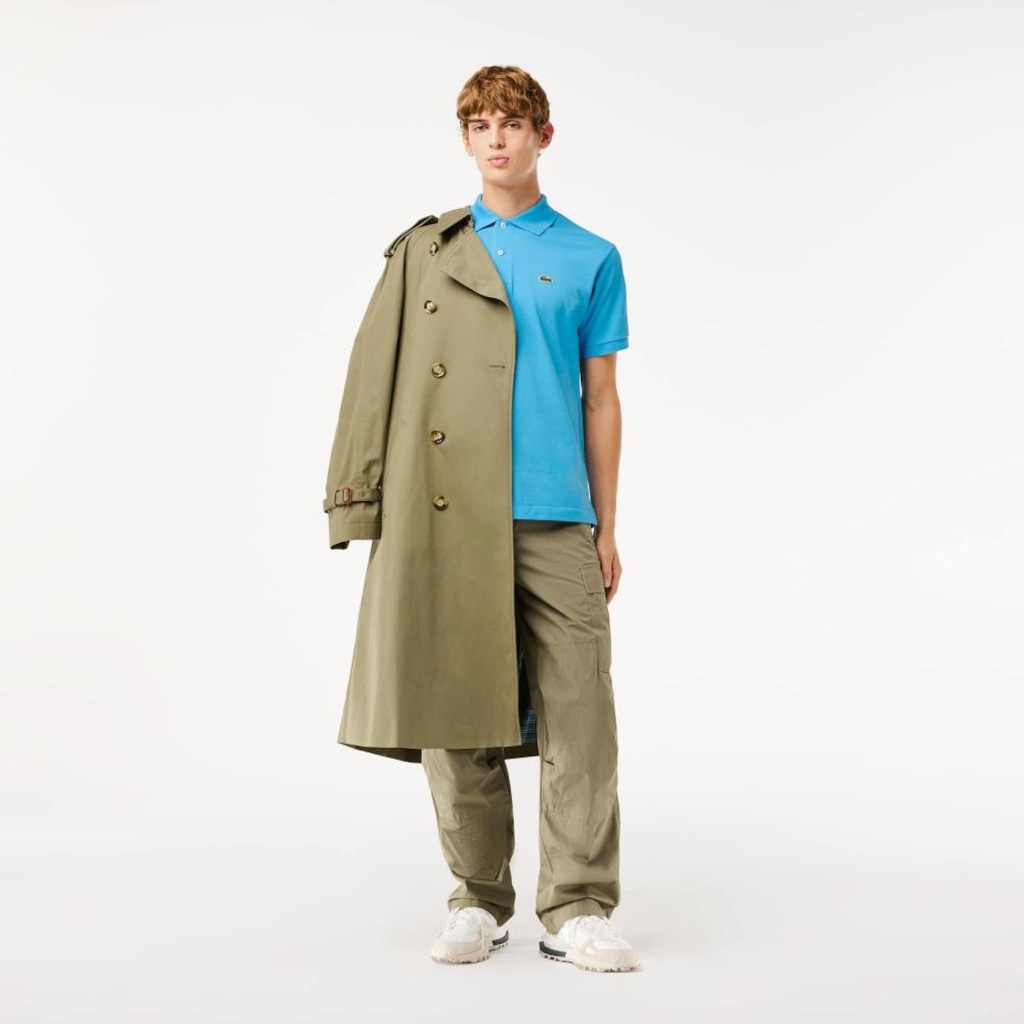Imagem 2 do produto Camiseta Polo Lacoste Original L.12.12 – Modelagem Clássica e Respirável