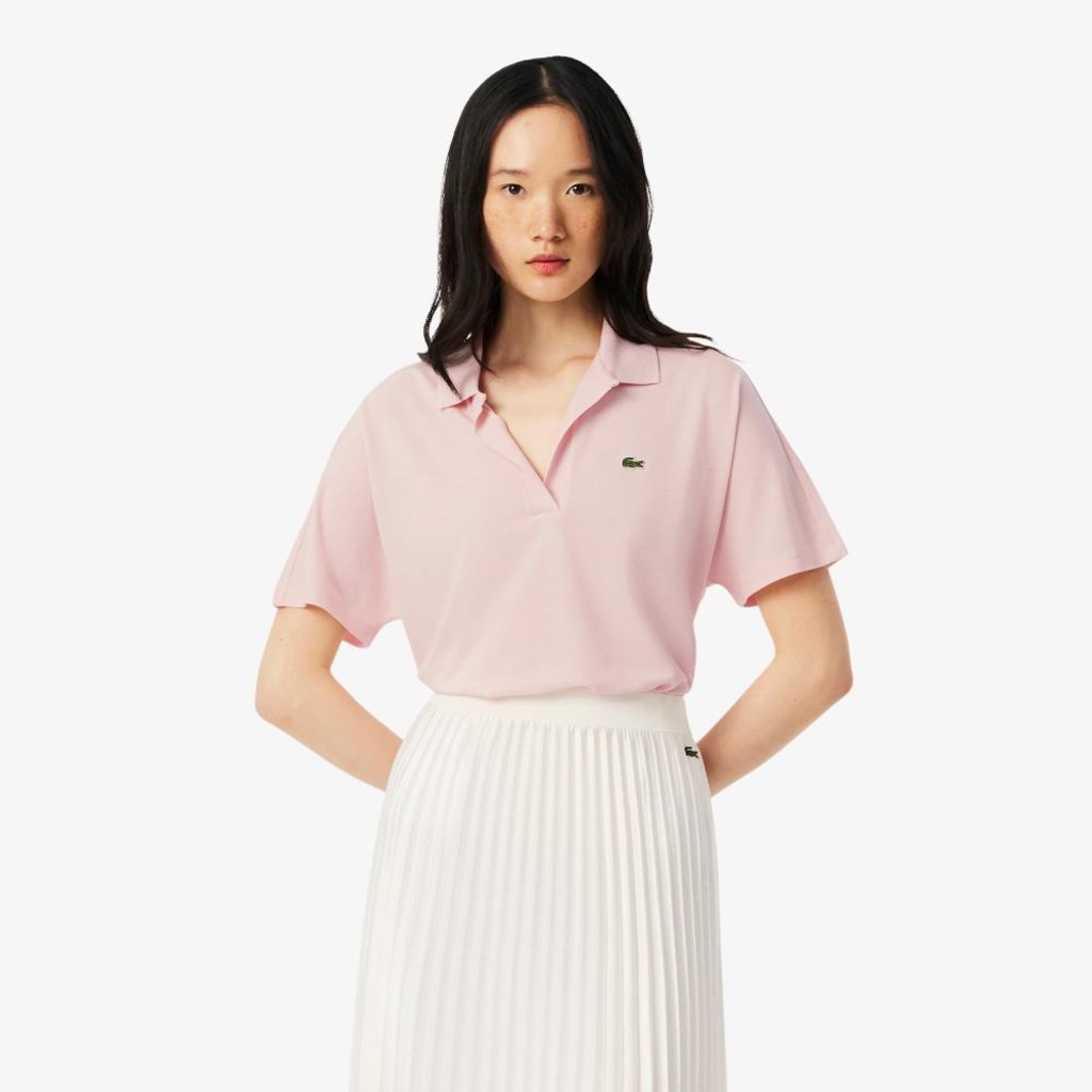 Imagem 4 do produto Camiseta Polo Lacoste Fluid Piqué Unissex – Estilo Despojado e Elegante