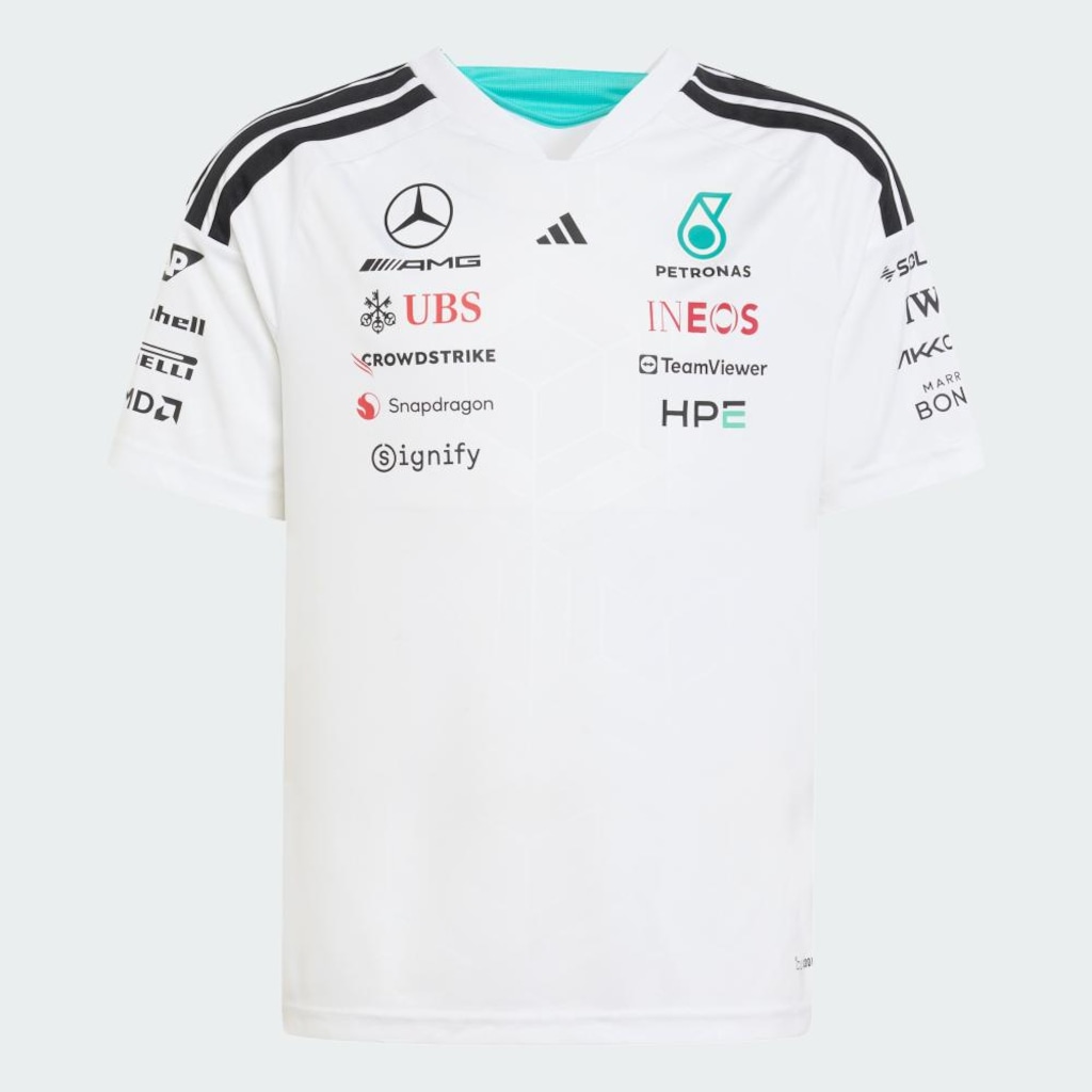 Imagem 2 do produto Camiseta adidas Piloto Mercedes - AMG Petronas F1 Team Infantil