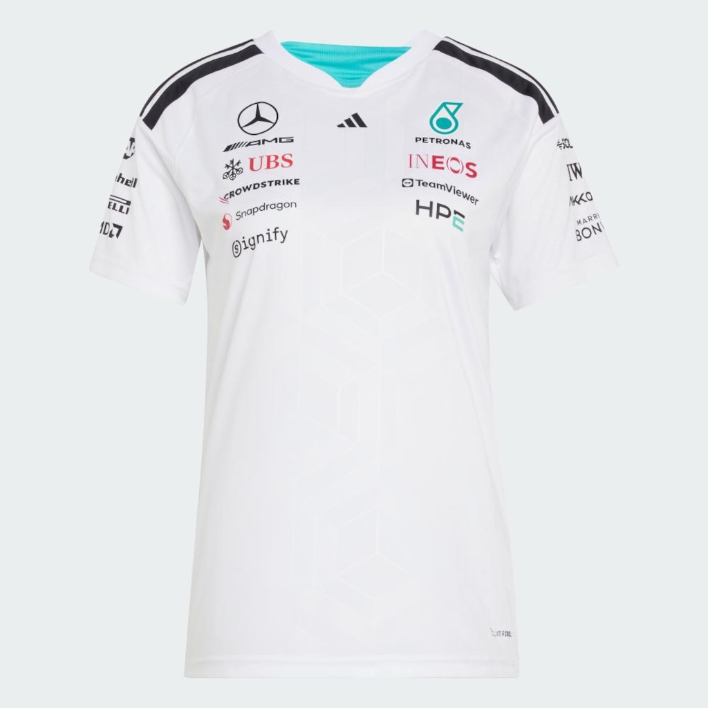 Imagem 2 do produto Camiseta adidas Mercedes - Amg Petronas F1 Team Driver Feminina