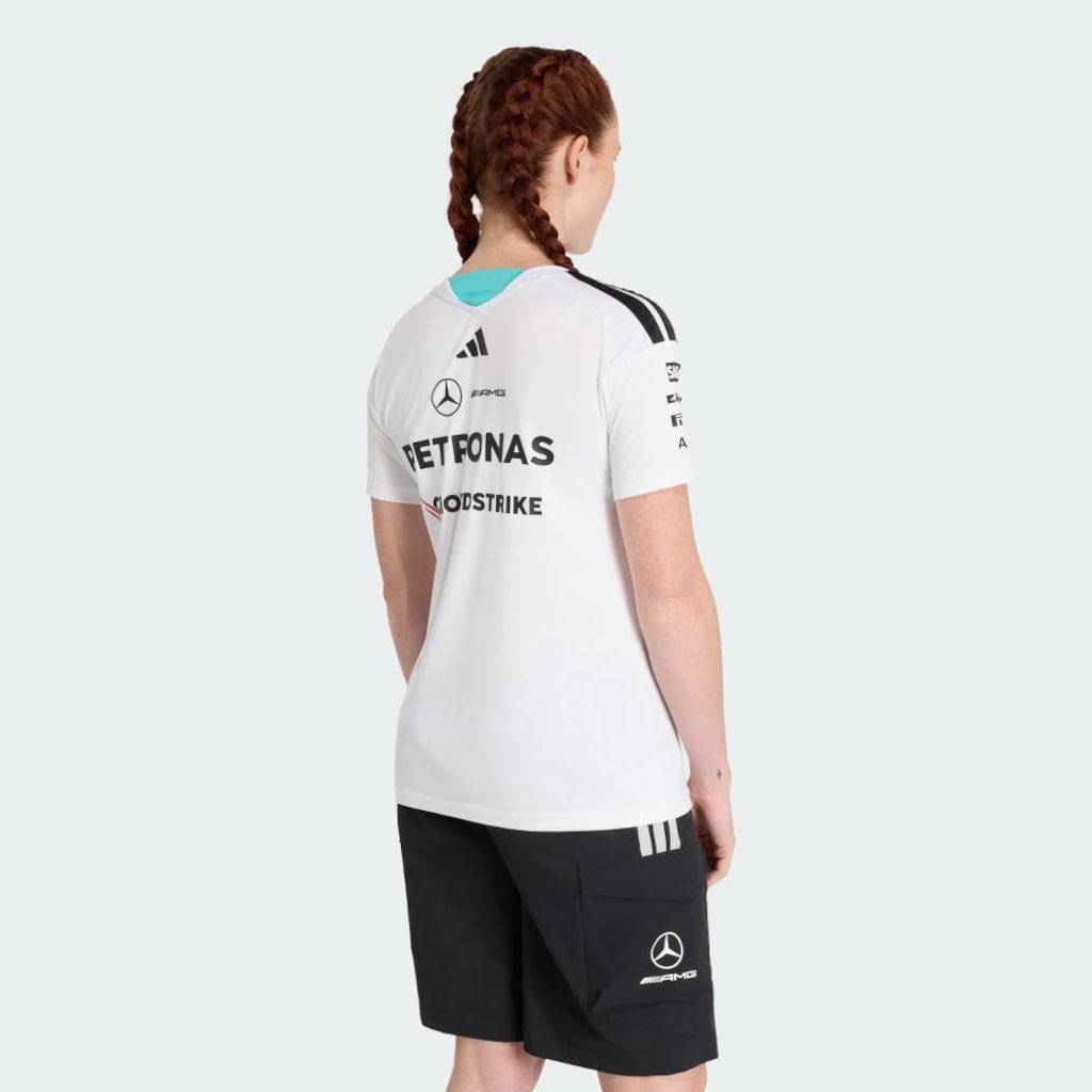 Imagem 3 do produto Camiseta adidas Mercedes - Amg Petronas F1 Team Driver Feminina