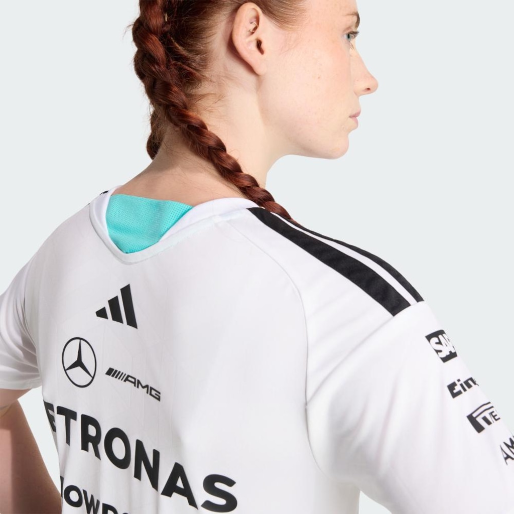Imagem 5 do produto Camiseta adidas Mercedes - Amg Petronas F1 Team Driver Feminina