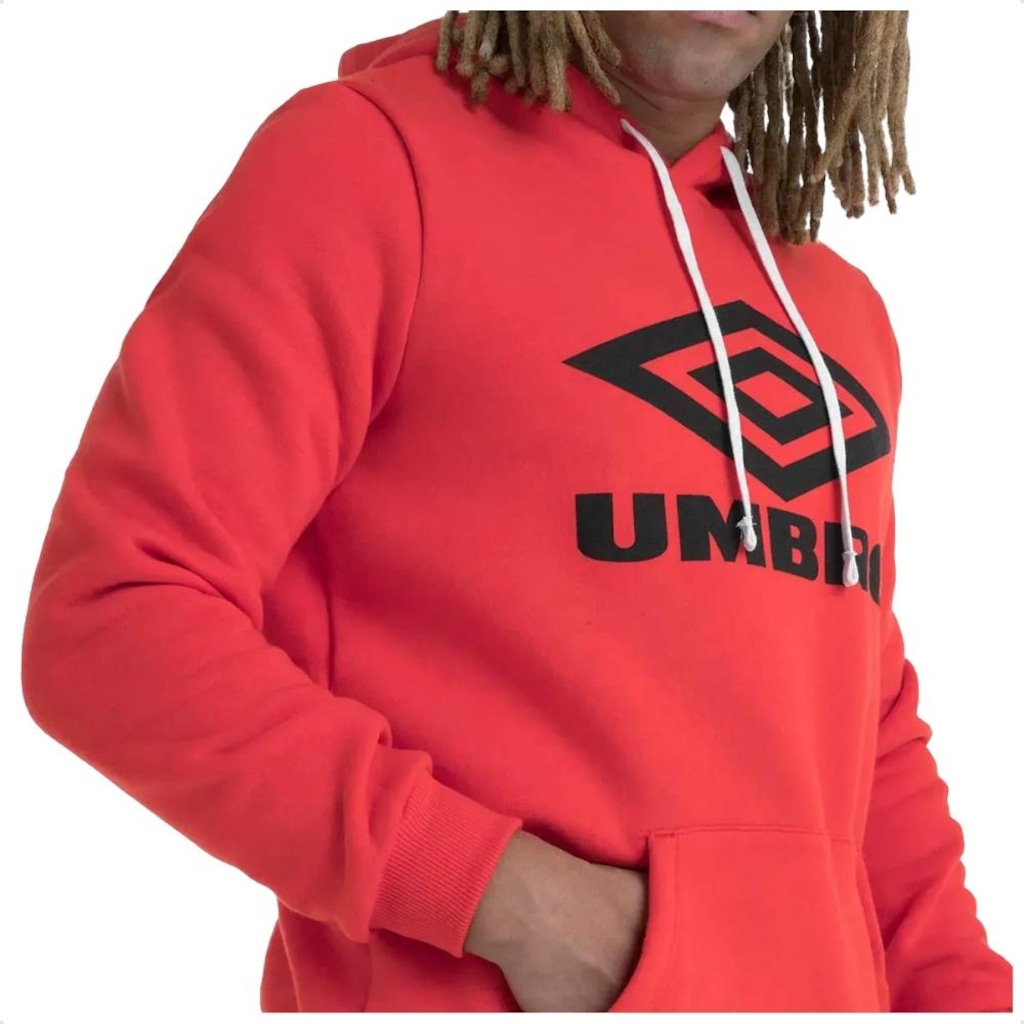 Imagem 2 do produto Blusão de Moletom com Capuz Umbro D. Essential Masculino
