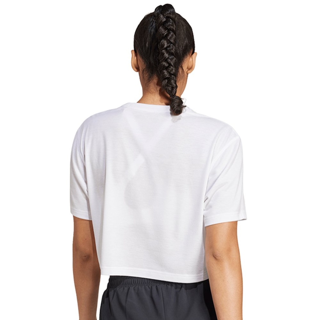Imagem 2 do produto Blusa Cropped adidas Boxy Essentials Feminina