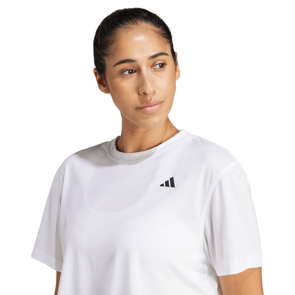 Imagem 3 do produto Blusa Cropped adidas Boxy Essentials Feminina