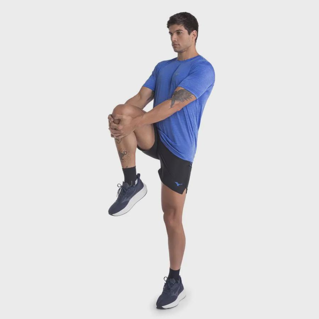 Imagem 4 do produto Camiseta Mizuno Run Spark 2 Mescla Masculina