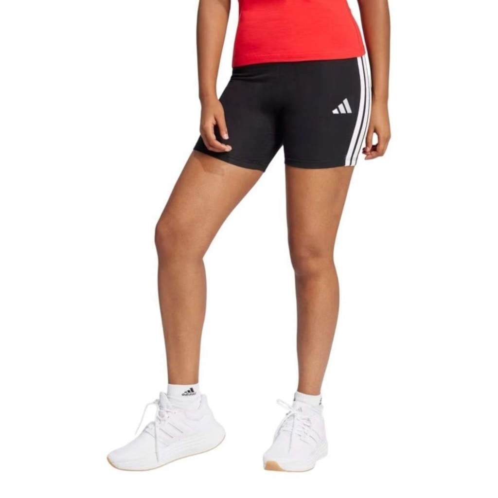 Imagem 1 do produto Short adidas Biker Essentials 3 Stripes Feminino
