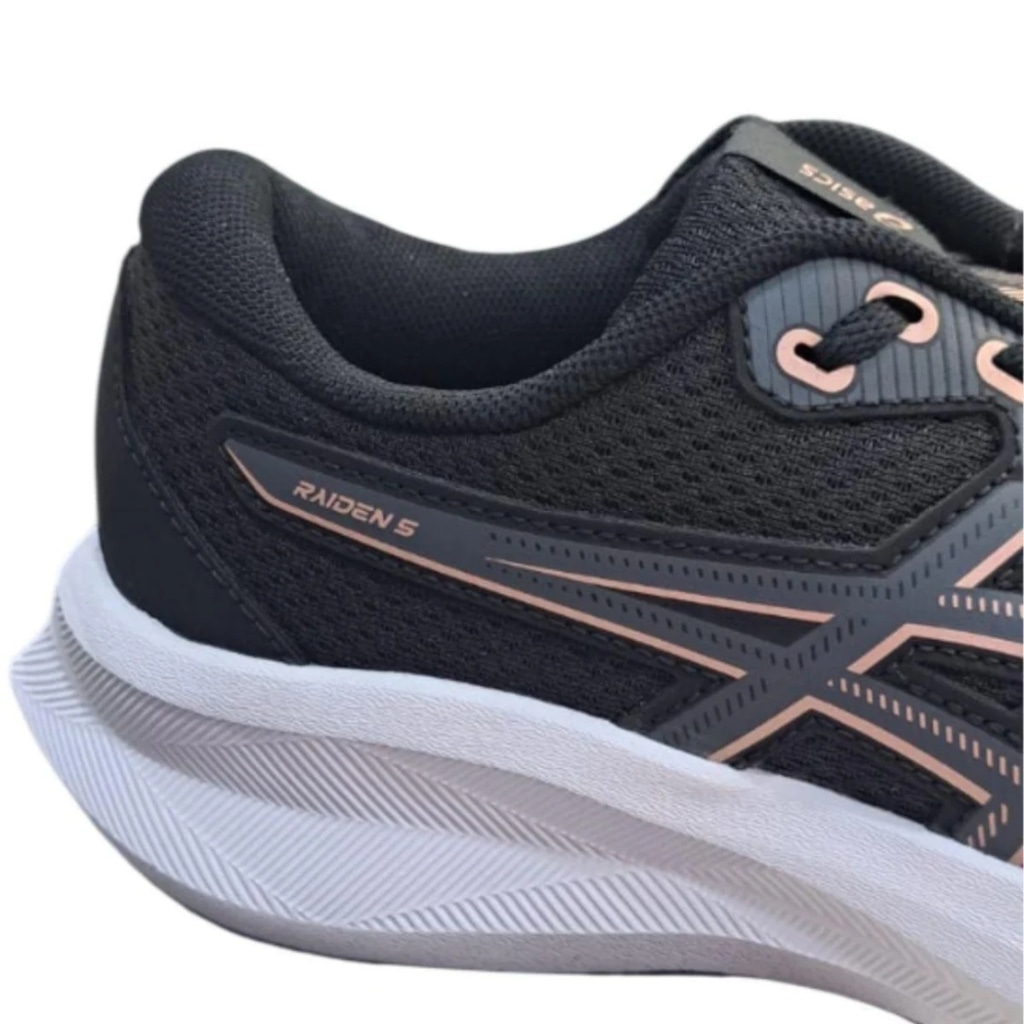 Imagem 4 do produto Tênis Asics Raiden 5 Black Rose Gold-Feminino
