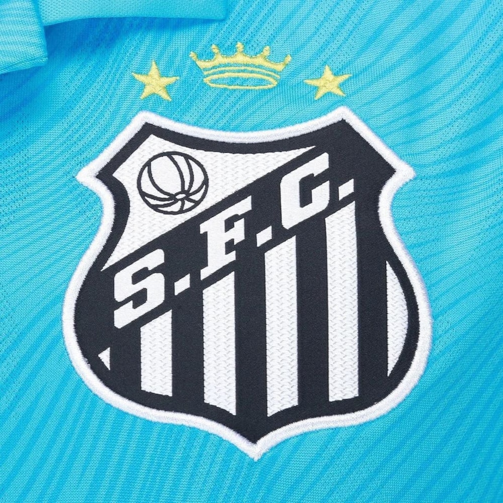 Imagem 3 do produto Camisa Do Santos 2025 Torcedor C/Patrocínio Neymar Jr 10 Umbro Masculina