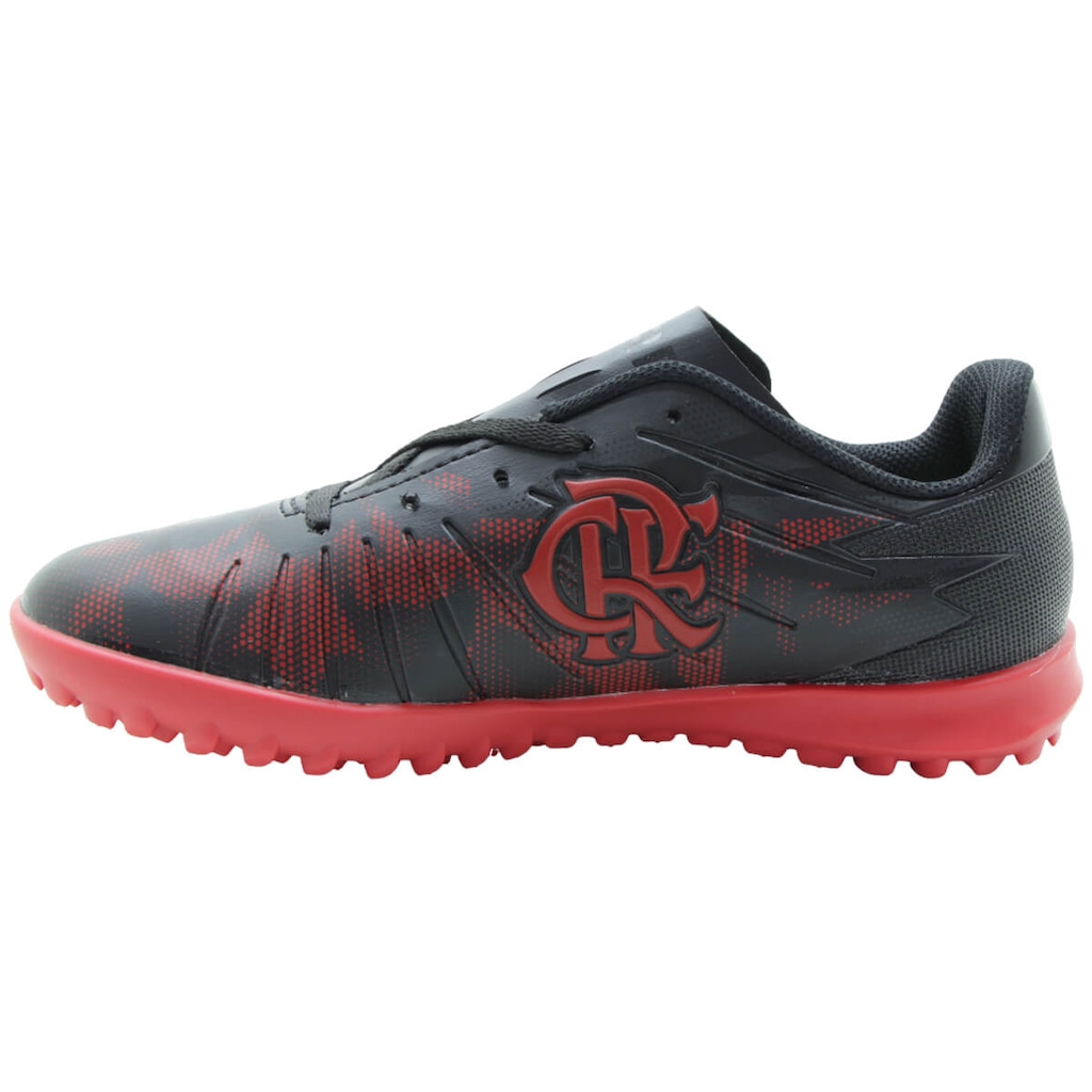 Imagem 2 do produto Chuteira Society do Flamengo Infantil OXN Vision 3