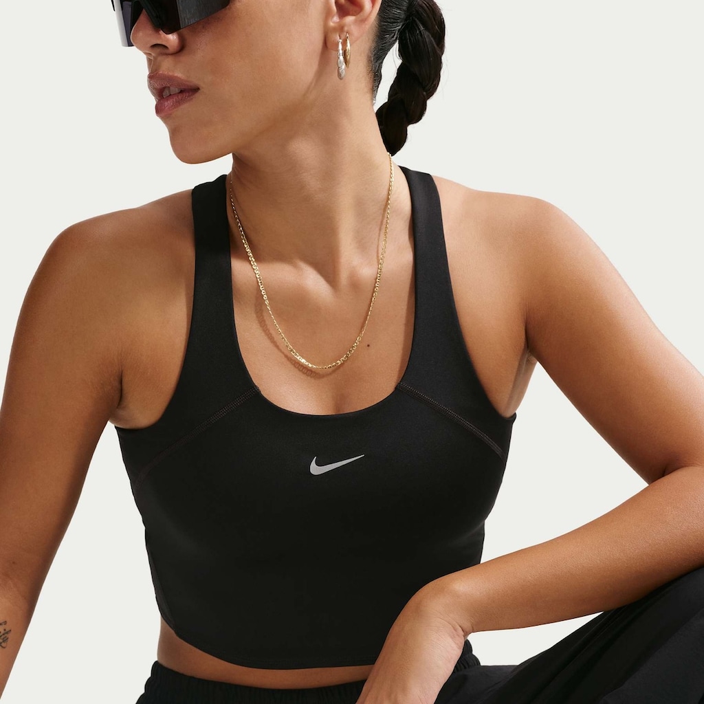 Imagem 3 do produto Regata Cropped Dri-FIT Nike Tempo Feminina