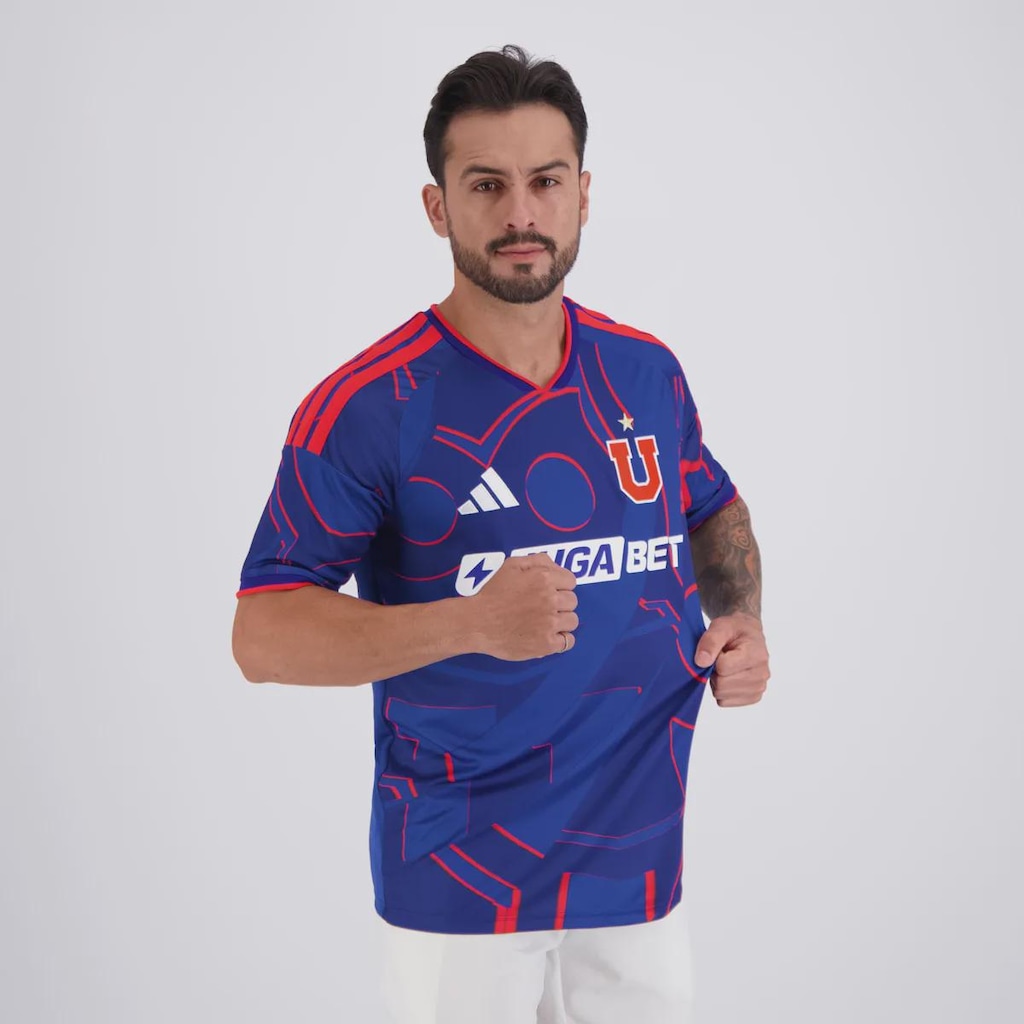 Imagem 2 do produto Camisa Universidad de Chile I 26/27 Adidas Masculina
