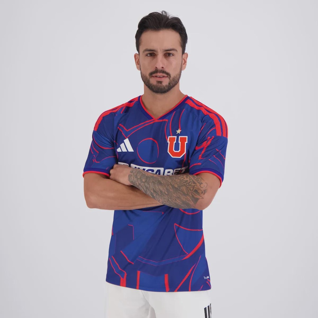 Imagem 3 do produto Camisa Universidad de Chile I 26/27 Adidas Masculina