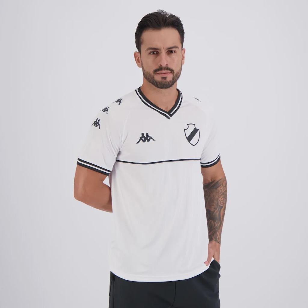 Imagem 2 do produto Camisa Kappa Vasco Supporter Monochromatic Masculina