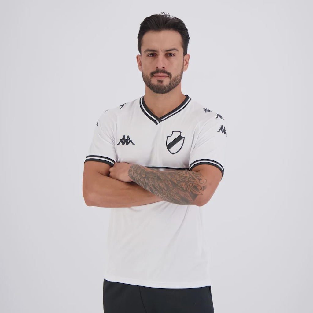 Imagem 3 do produto Camisa Kappa Vasco Supporter Monochromatic Masculina