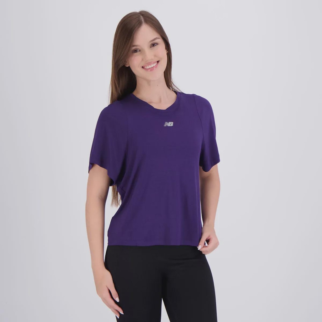 Imagem 2 do produto Camiseta New Balance Infinity Jersey Feminina