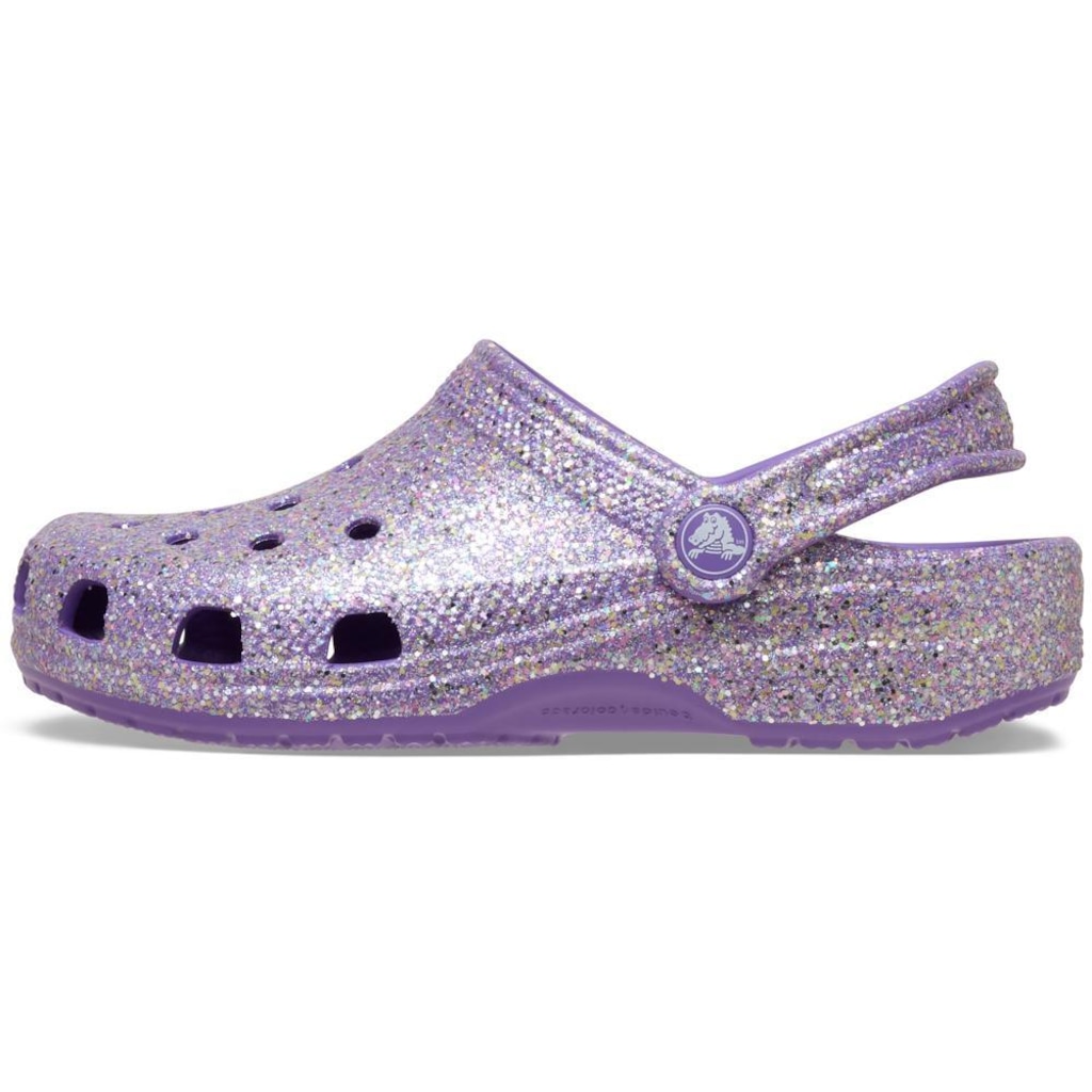 Imagem 3 do produto Sandália Crocs Classic Fantasy Glitter Clog K - Infantil