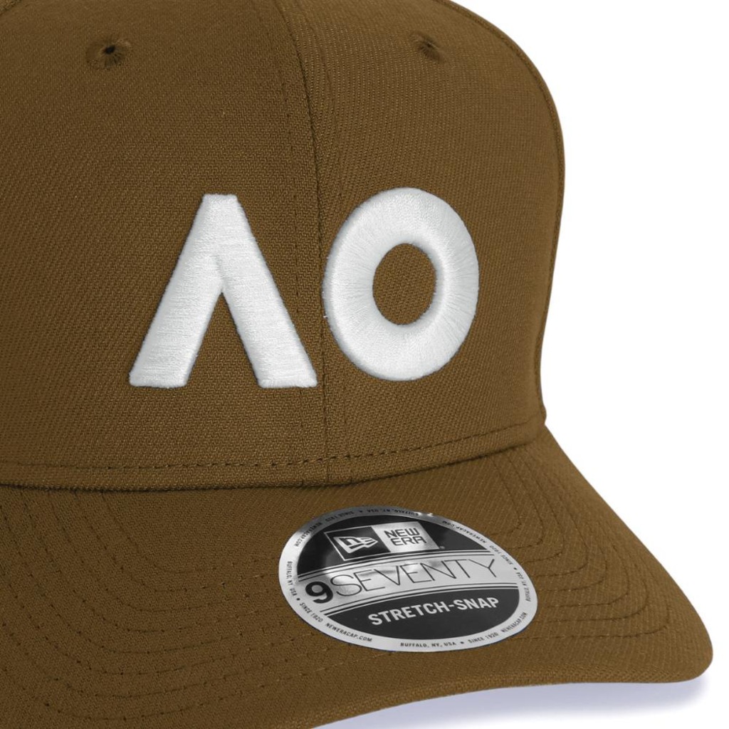 Imagem 3 do produto Boné Adulto New Era 9seventy Stretch Snap Australian Open 26 Aba Curva