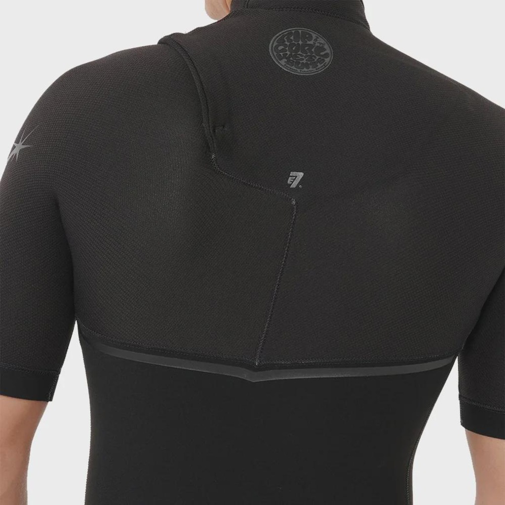 Imagem 4 do produto Short John Rip Curl E-Bomb 2/2mm Zip Free Black Importado - Masculino