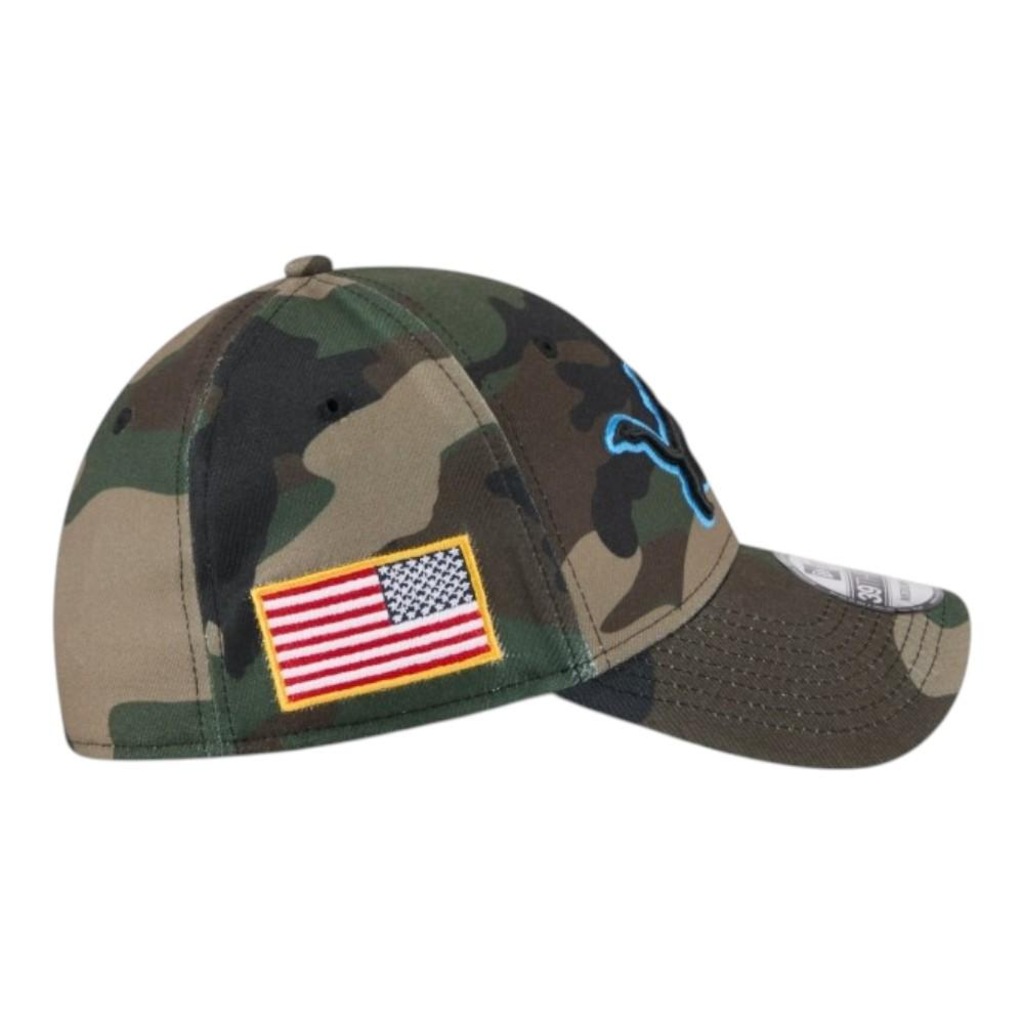 Imagem 5 do produto Boné New Era 3930 Detroit Lions Salute Service Masculino