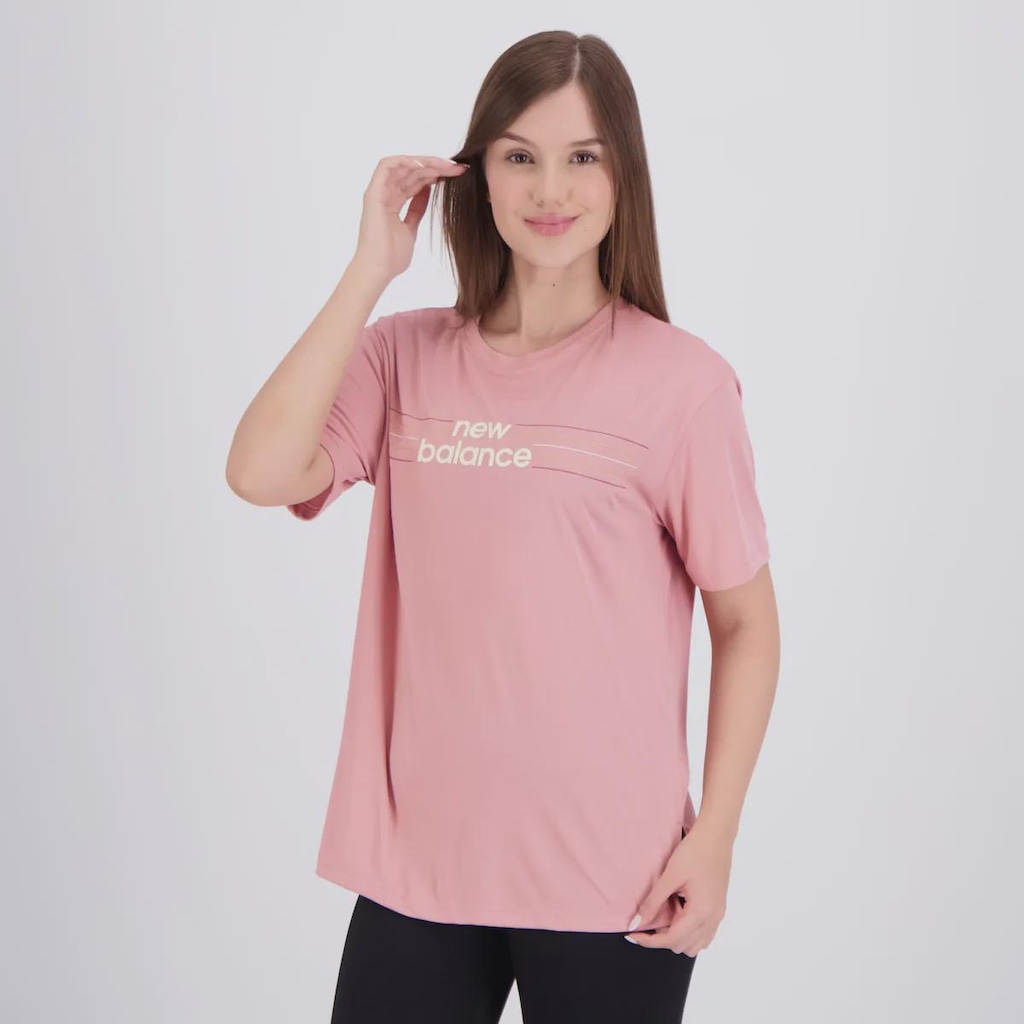 Imagem 3 do produto Camisa New Balance Linear Performance Feminina