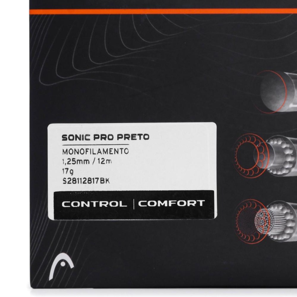 Imagem 2 do produto Corda Head Sonic Pro 17L 1.25mm Set Individual