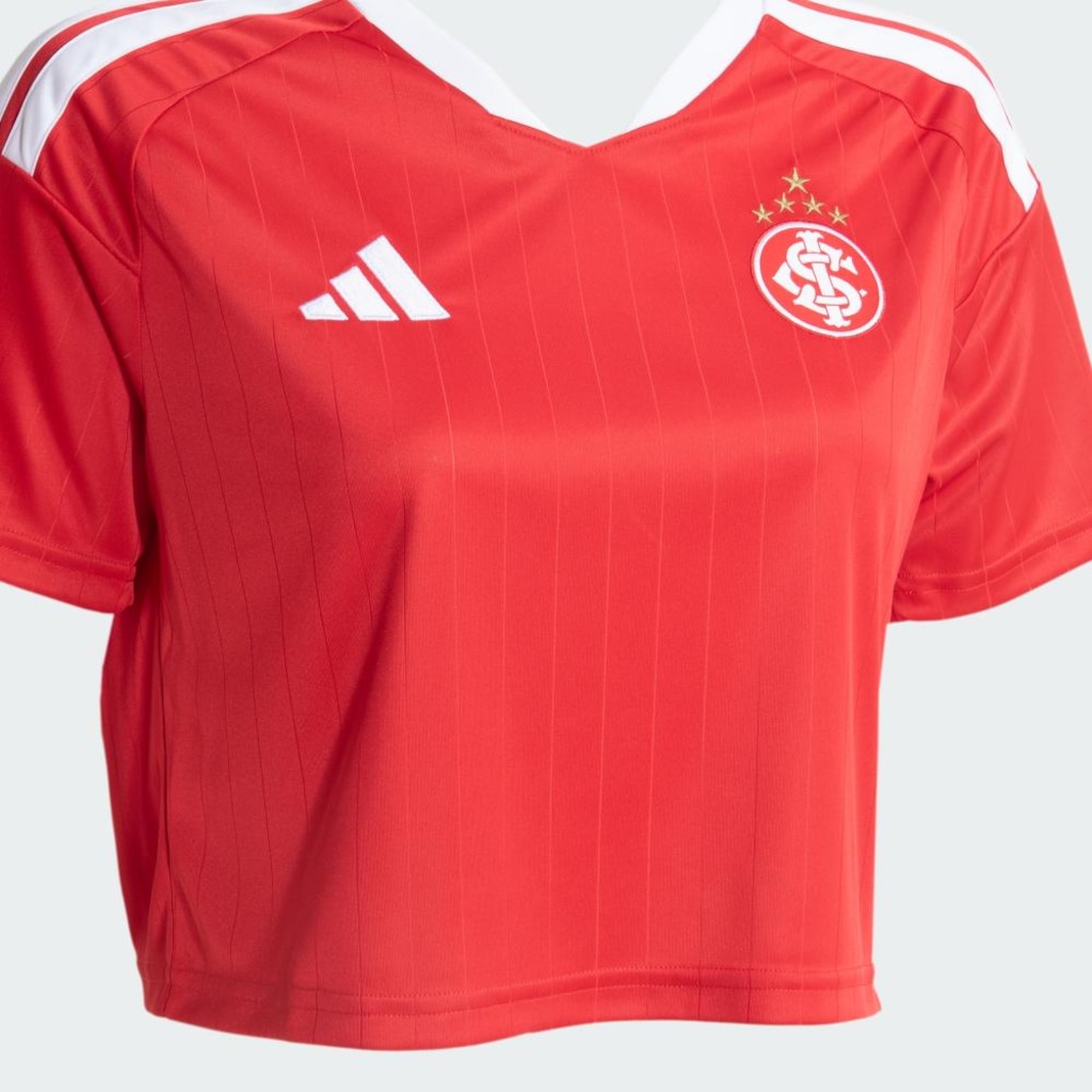 Imagem 4 do produto Blusa Cropped I do SC Internacional 26/27 adidas - Feminina