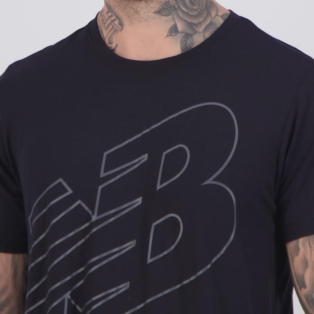 Imagem 5 do produto Camiseta New Balance Logo Performance Masculina