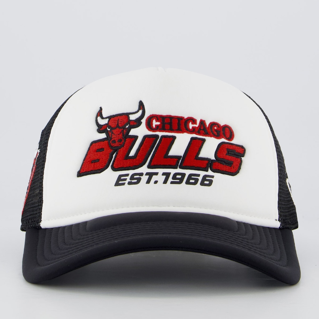 Imagem 2 do produto Boné New Era NBA Chicago Bulls Trucker Aba Curva