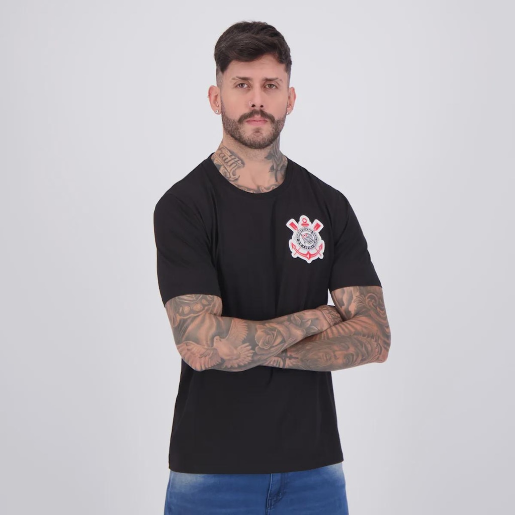 Imagem 2 do produto Camiseta do Corinthians Brasão Masculina
