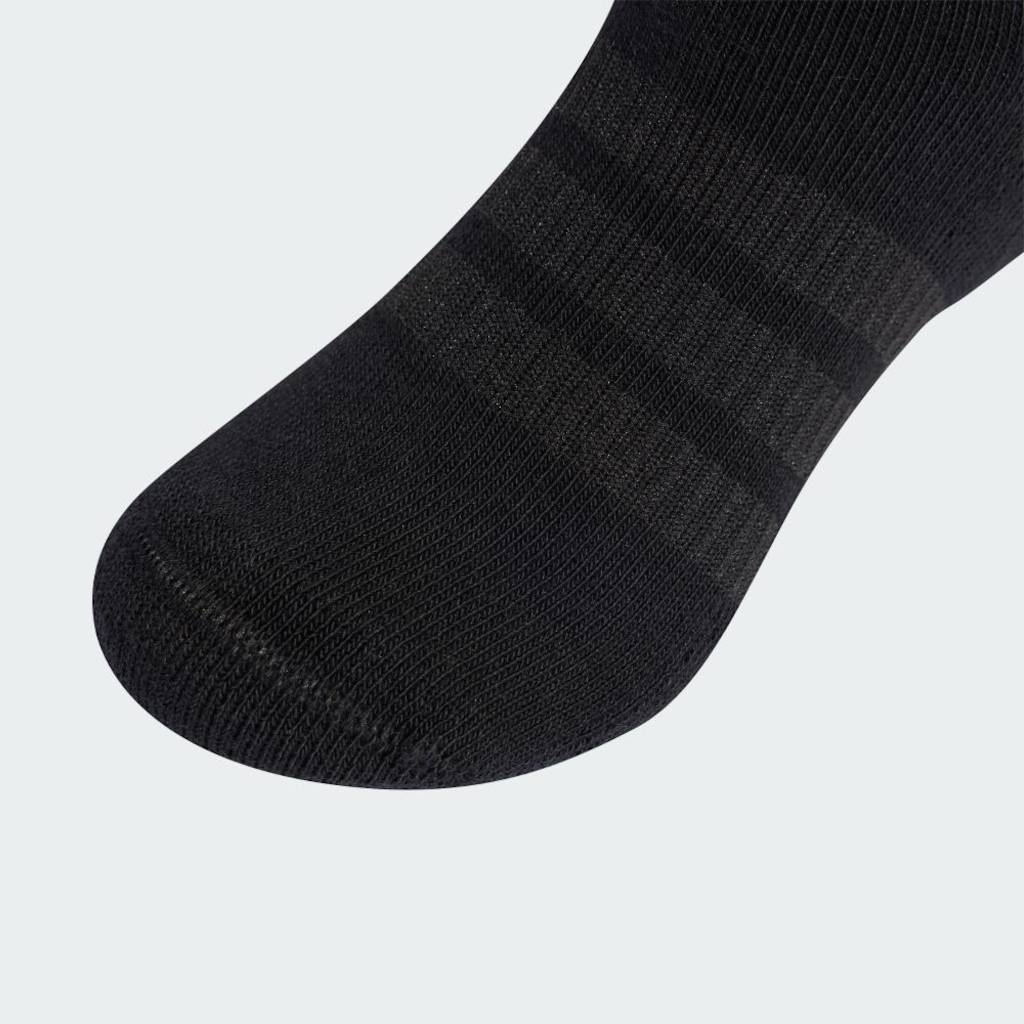 Imagem 4 do produto Kit Meias Soquetes Esportiva Acolchoadas 3 Pares Adidas Unissex