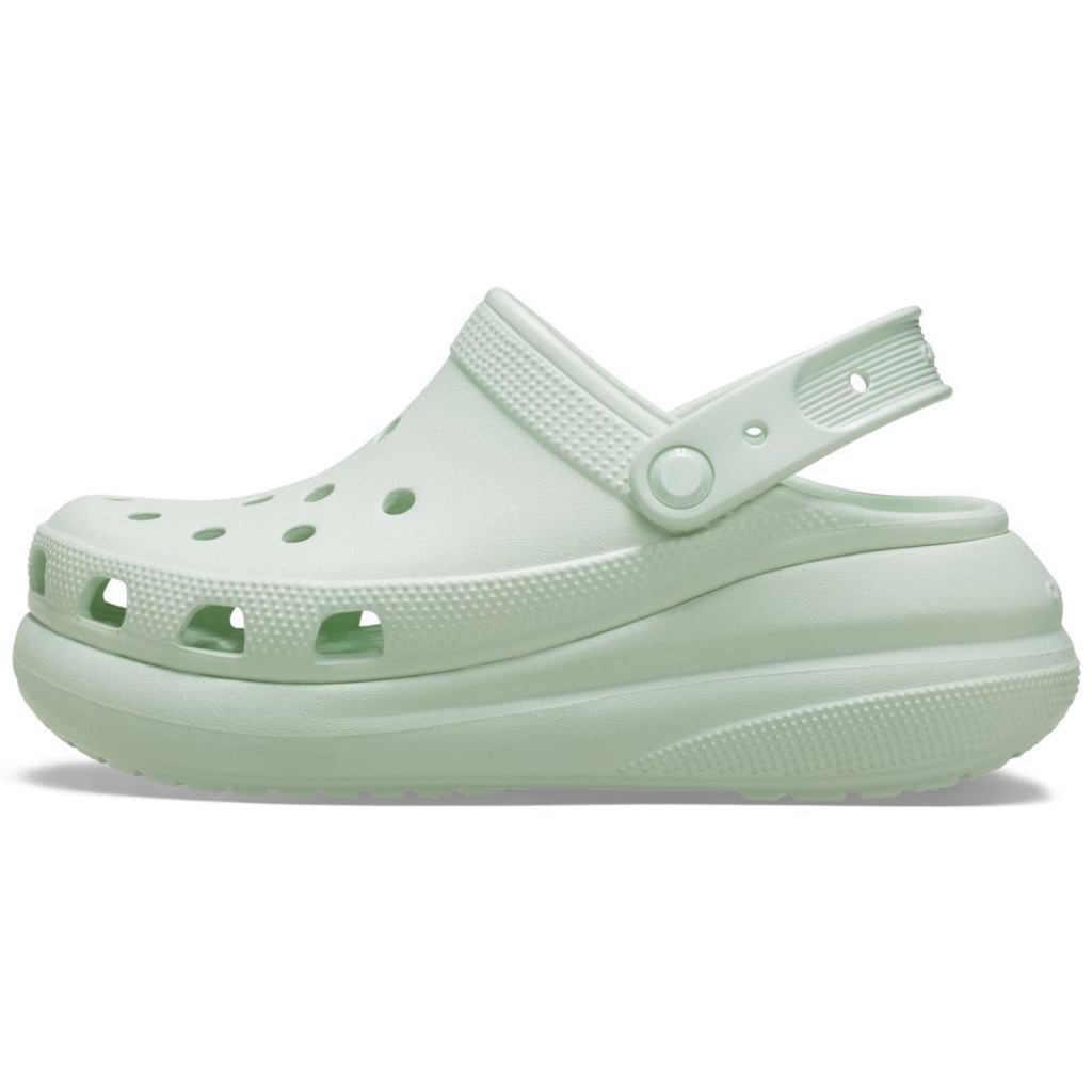 Imagem 3 do produto Sandália Crocs Classic Crush Platform Clog Mint Tint - Feminino