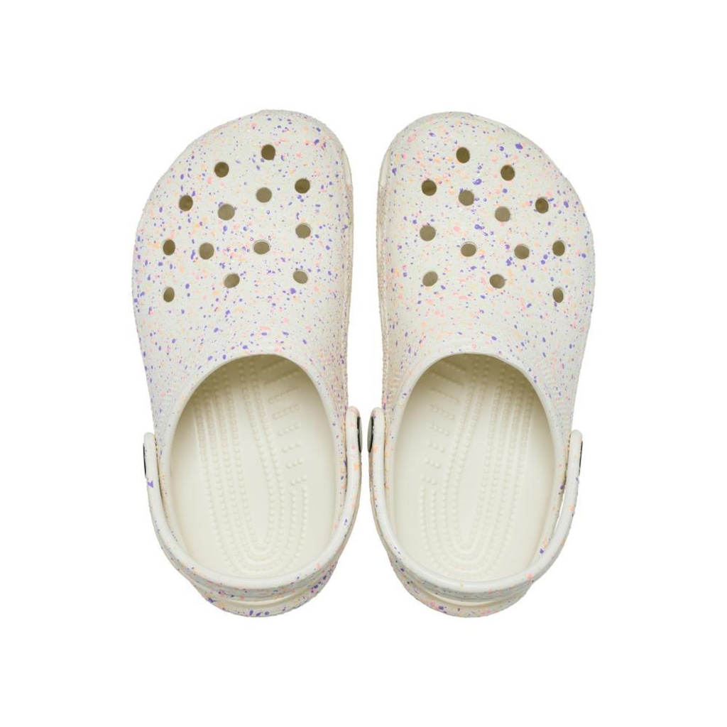 Imagem 5 do produto Sandália Crocs Classic Glow Paint Splatter Clog K Summit - Infantil