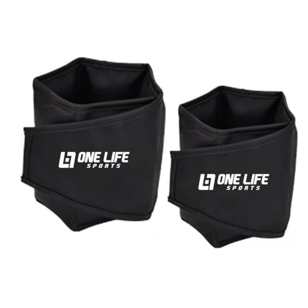 Imagem 2 do produto Par de Caneleira Tornozeleira Profissional 1kg - One Life