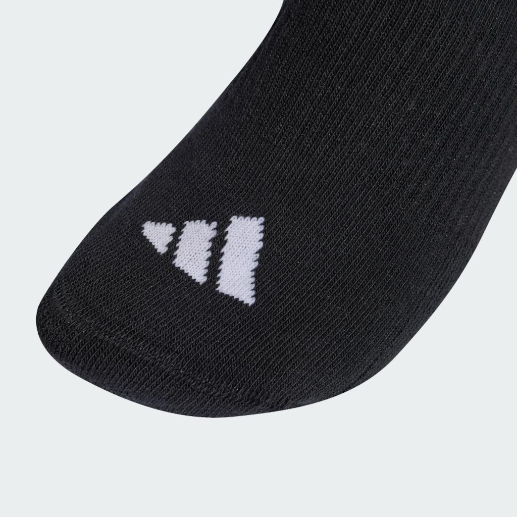 Imagem 4 do produto Kit 3 Meias Cano Médio adidas Esportivas Unissex