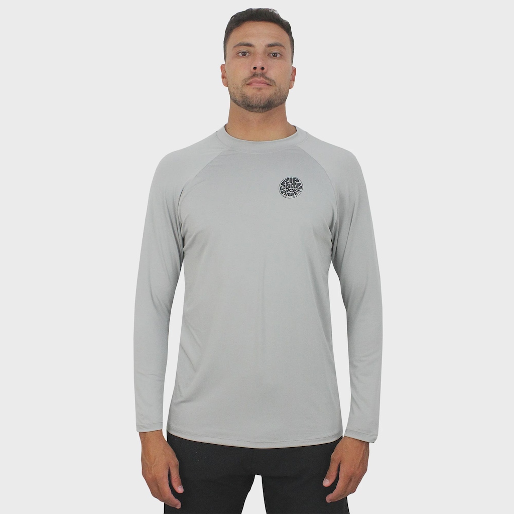Imagem 2 do produto Camiseta UV Rip Curl Icons Surf Grey - Masculina