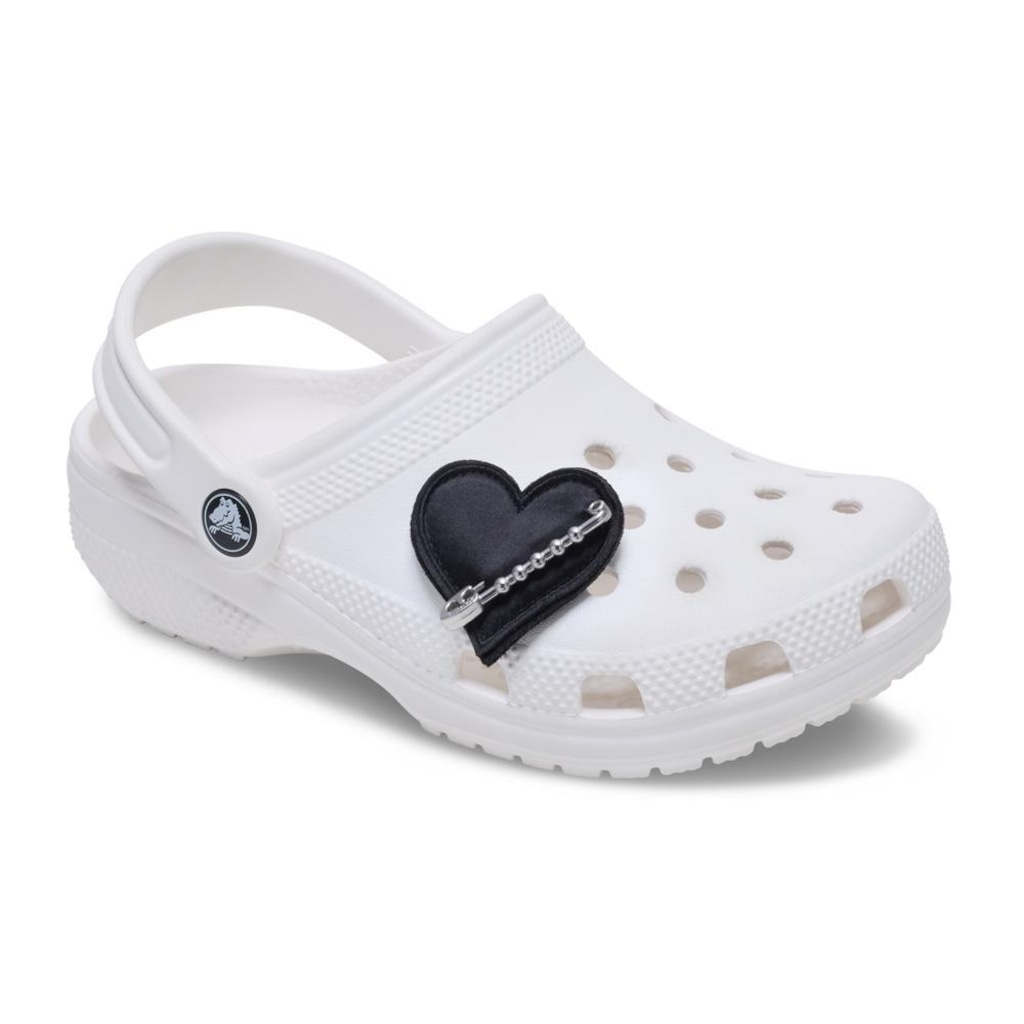 Imagem 2 do produto Jibbitz Crocs Coração com Alfinete de Segurança
