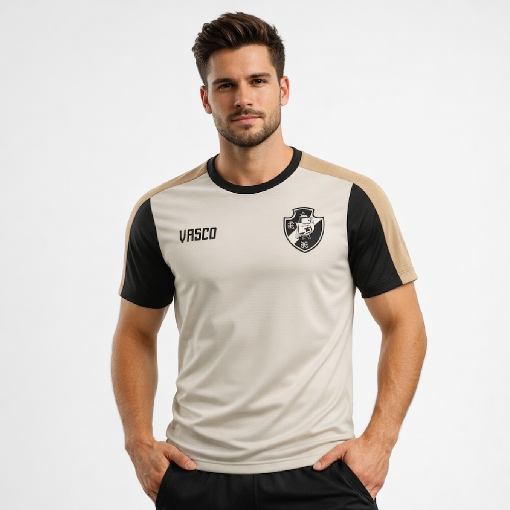 Imagem 2 do produto Camisa do Vasco da Gama Estouro Gold Braziline - Masculina