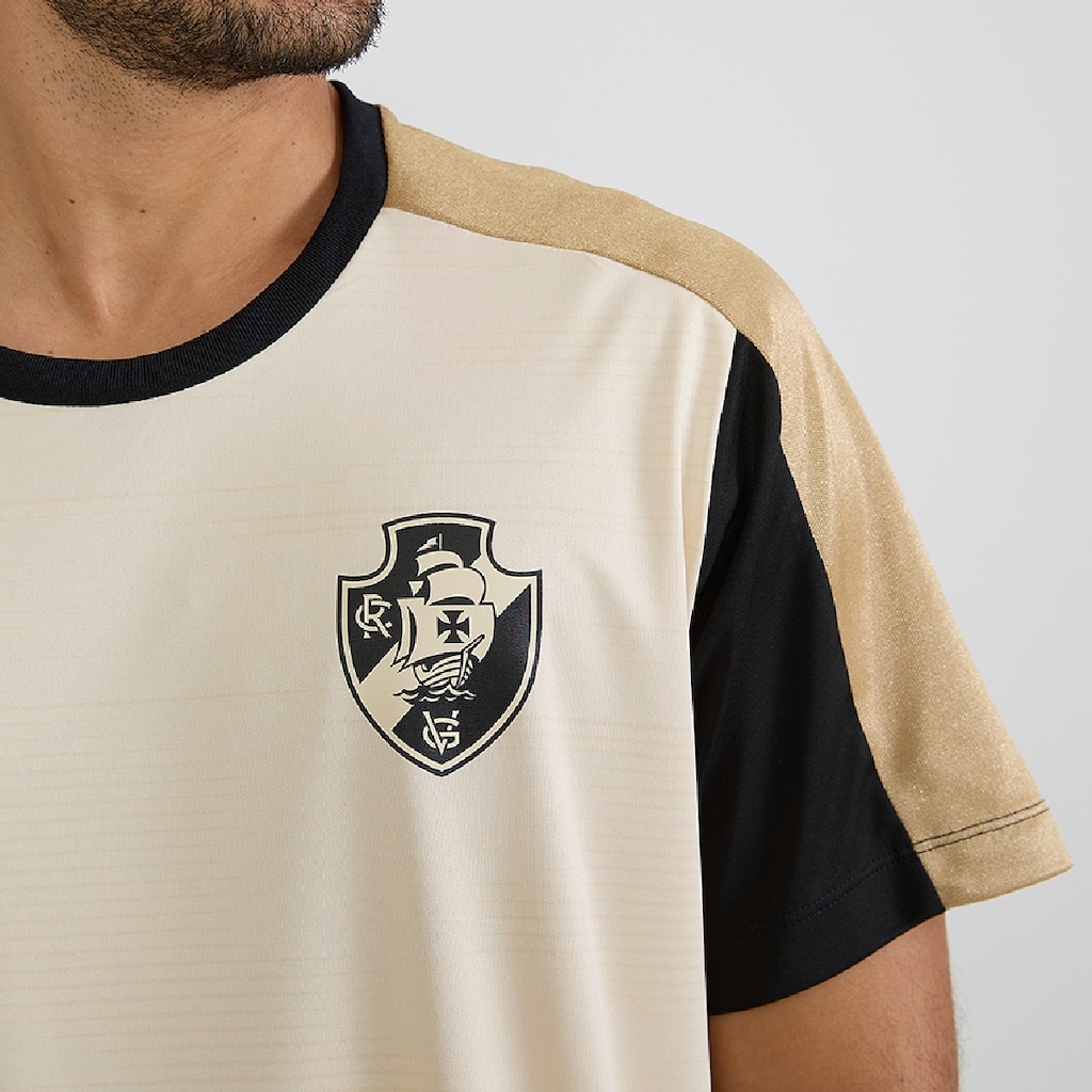 Imagem 4 do produto Camisa do Vasco da Gama Estouro Gold Braziline - Masculina