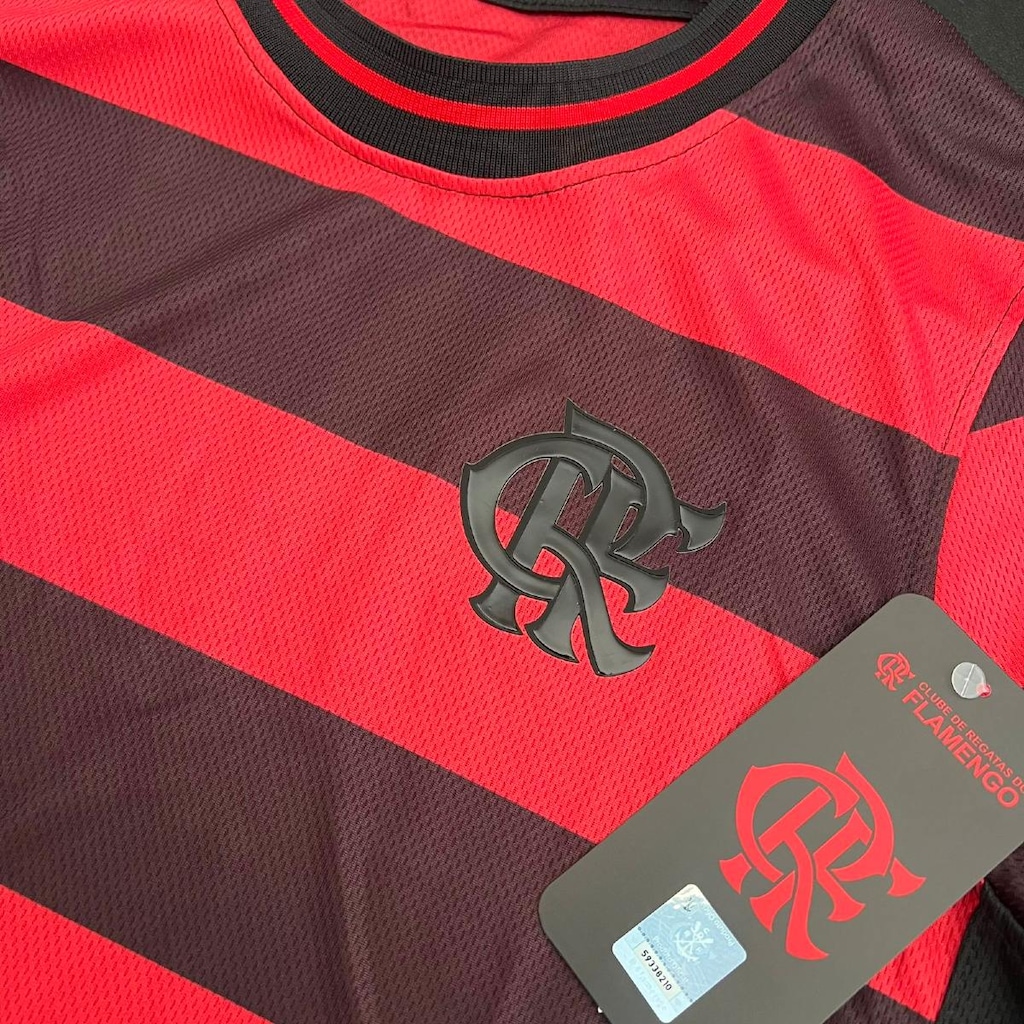 Imagem 3 do produto Blusa Cropped do Flamengo Símbolo Coimbra - Feminina