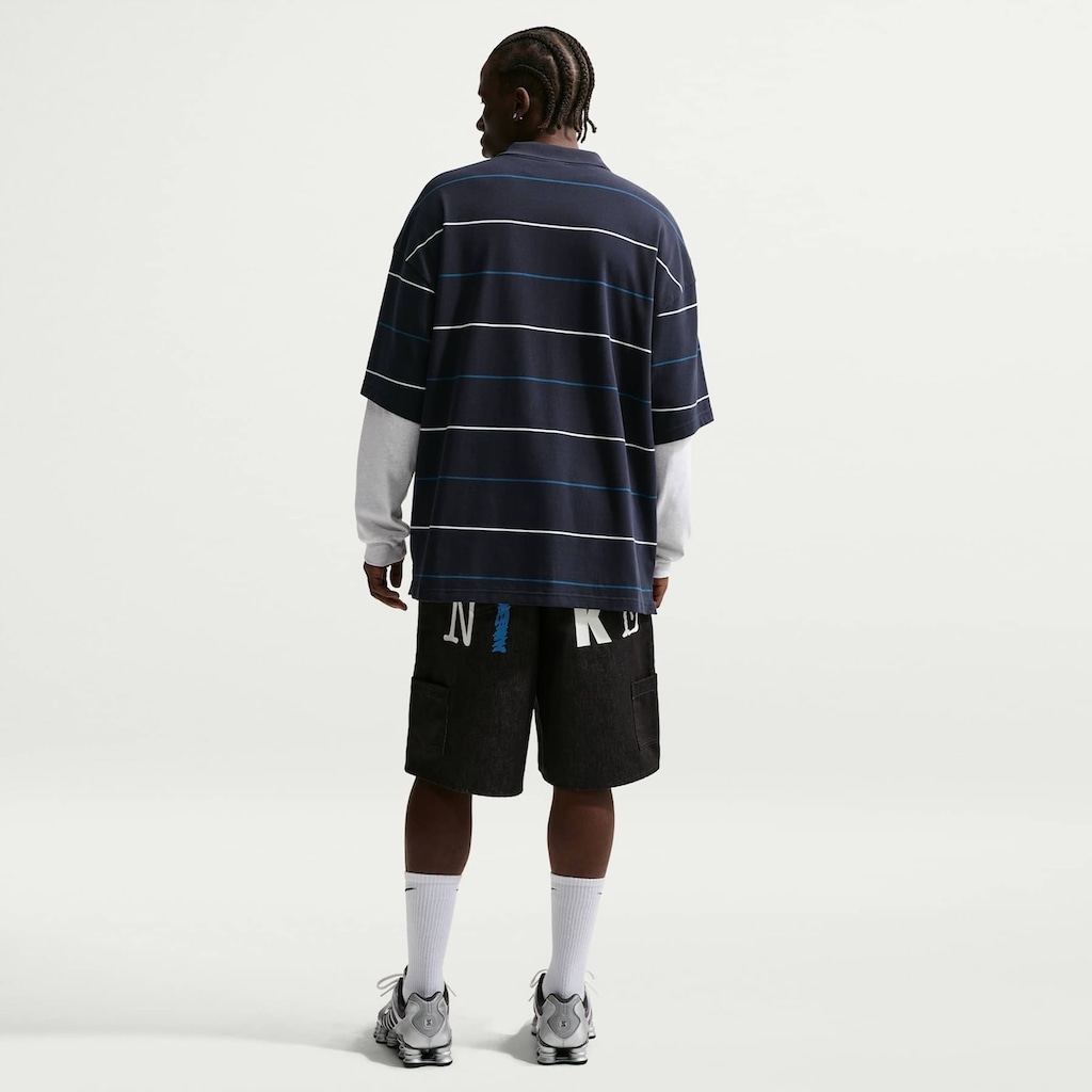 Imagem 5 do produto Camisa Polo Nike Club Stripe Oversized Masculina