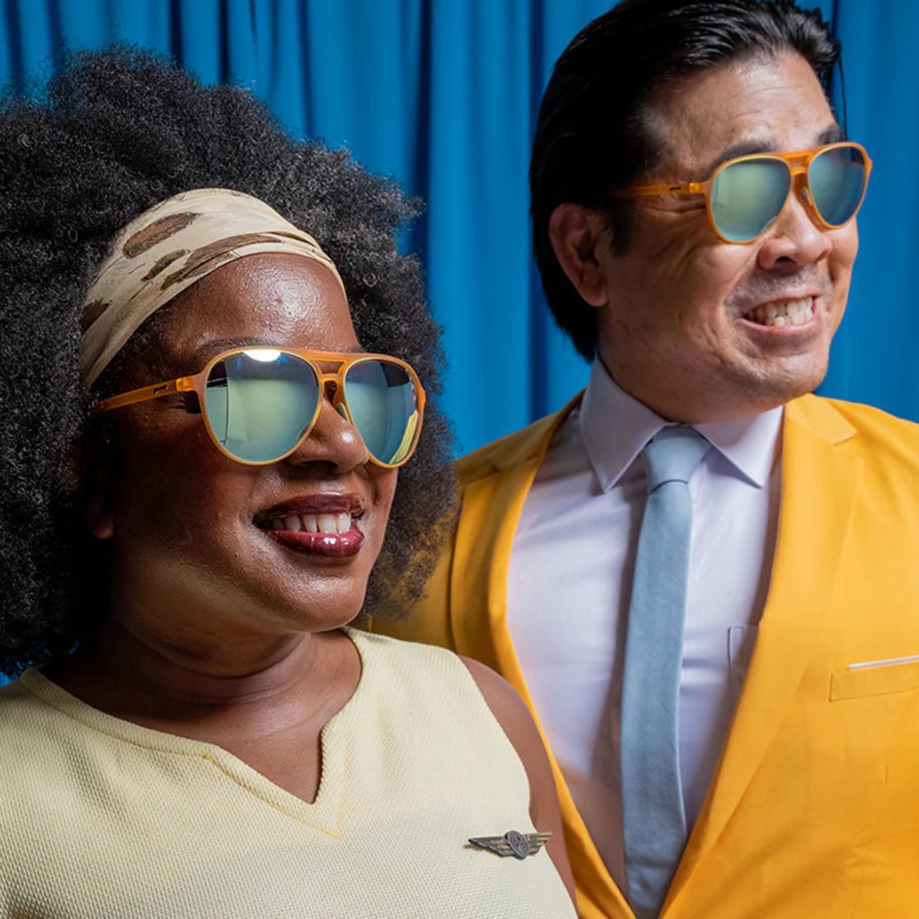 Imagem 3 do produto Óculos de Sol Unissex GoodrCheesy Flight Attendant