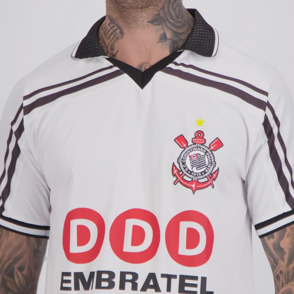 Imagem 5 do produto Camisa Corinthians Retrô 1998 DDD Masculina