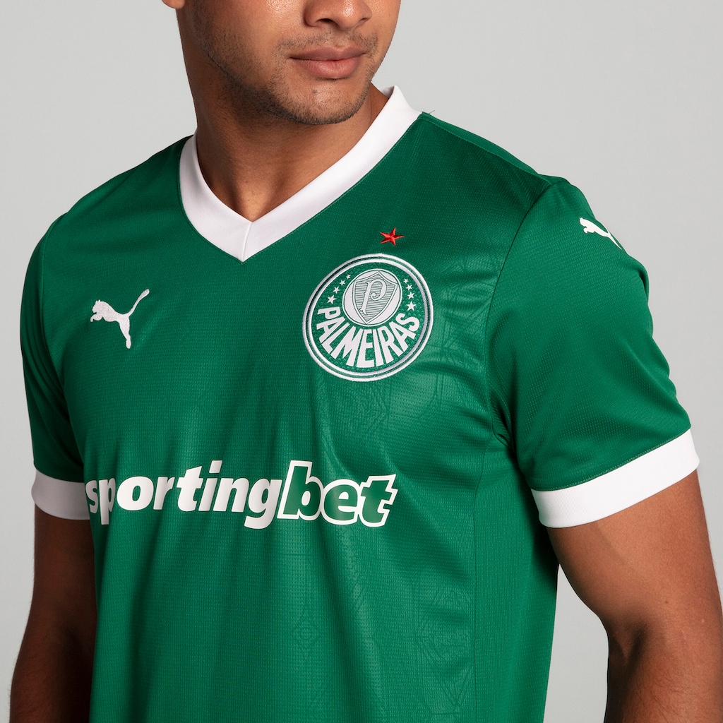 Imagem 3 do produto Camisa do Palmeiras I 25/26 Puma Torcedor Masculina