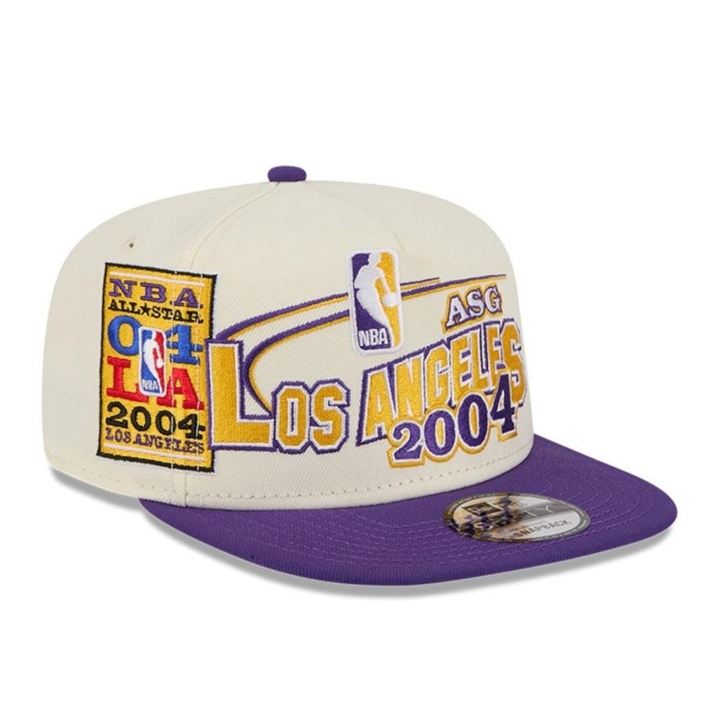 Imagem 3 do produto Boné New Era New Era 9Fifty A-Frame Los Angeles Lakers NBA All-Star Game Hardwood Classic Masculino