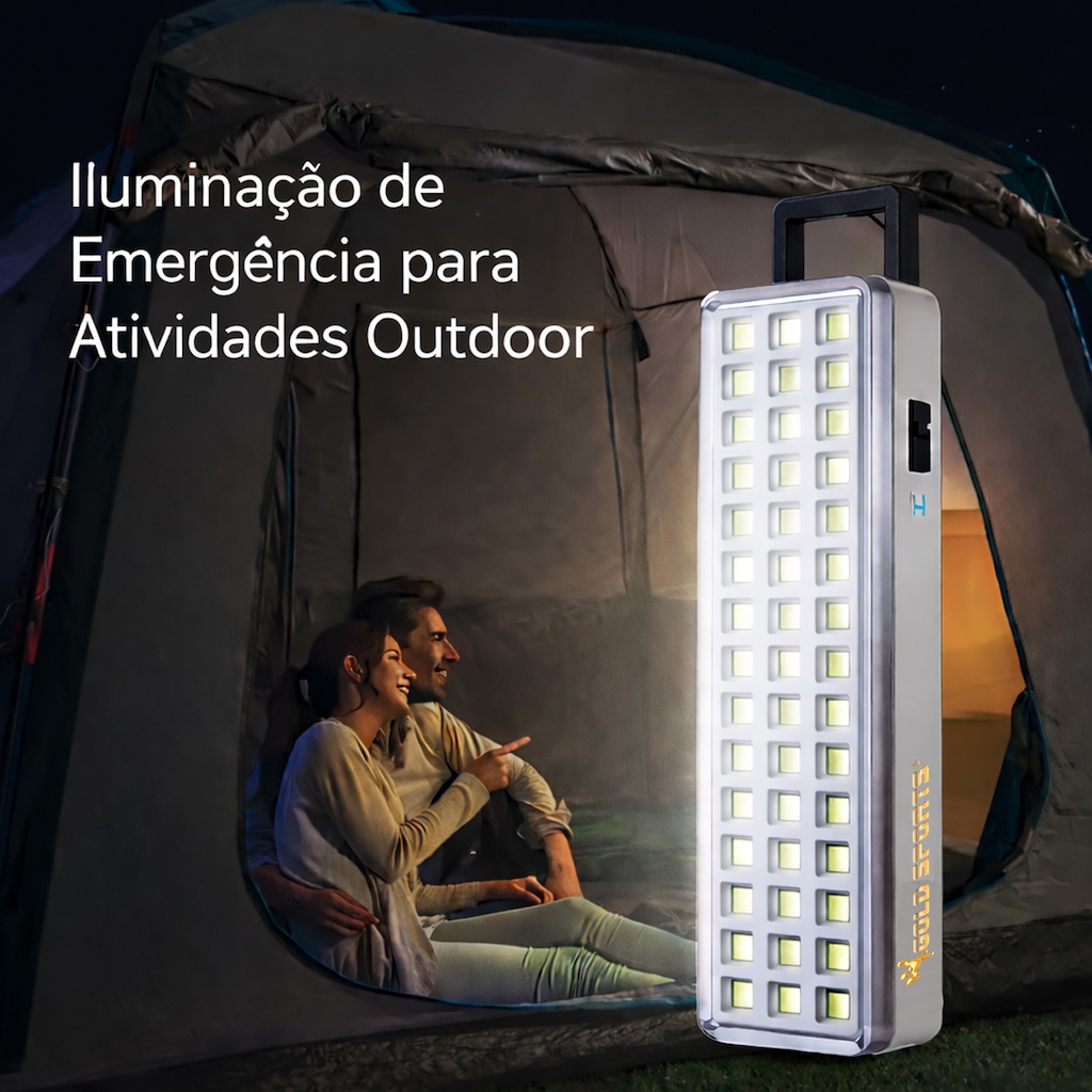Imagem 5 do produto Lanterna Esportiva Gold Sports Fix com 45 Leds De Luz
