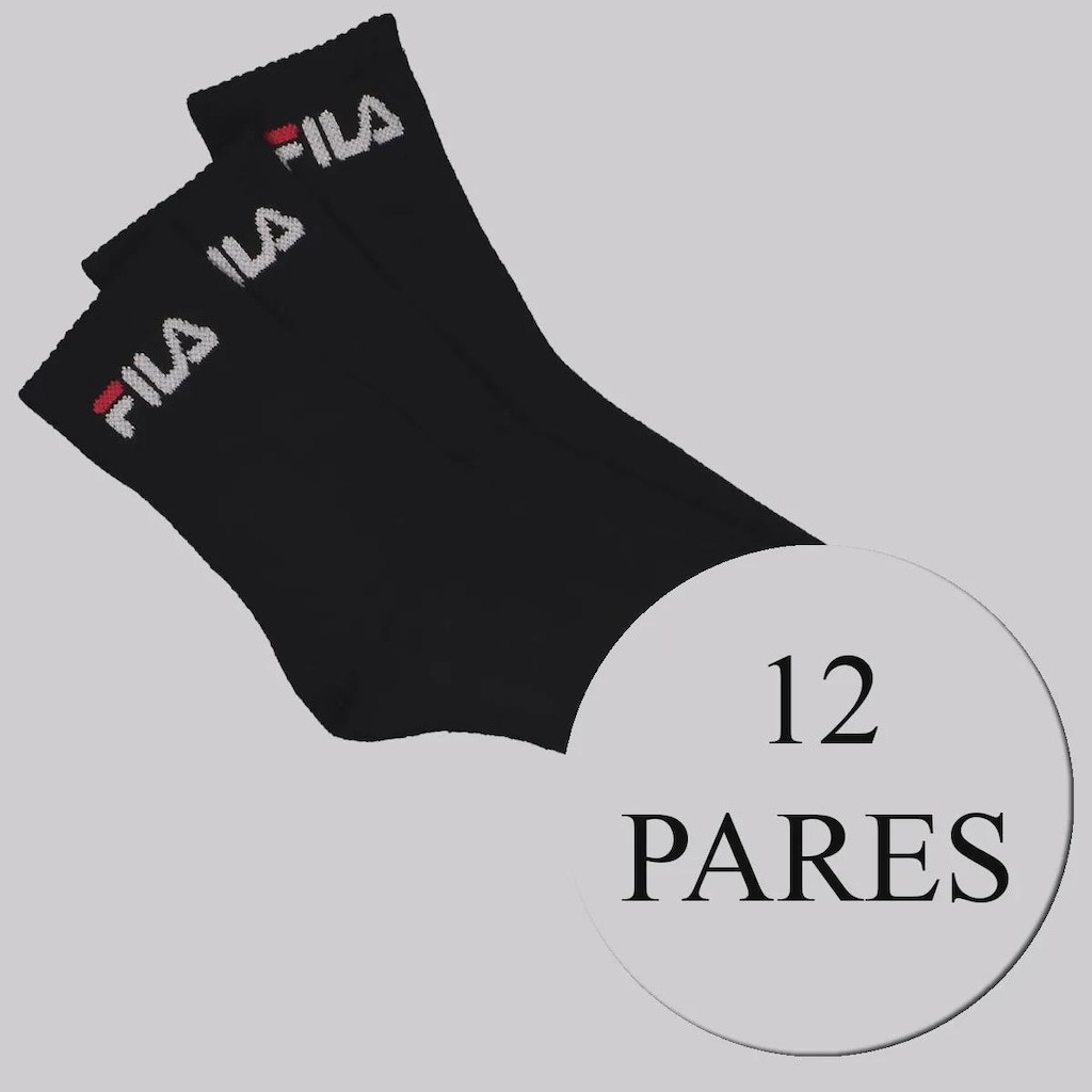 Imagem 2 do produto Kit de Meias Cano Médio Fila 12 Pares Unissex