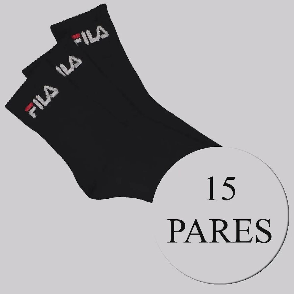 Imagem 2 do produto Kit de Meias Cano Médio Fila 15 Pares Unissex